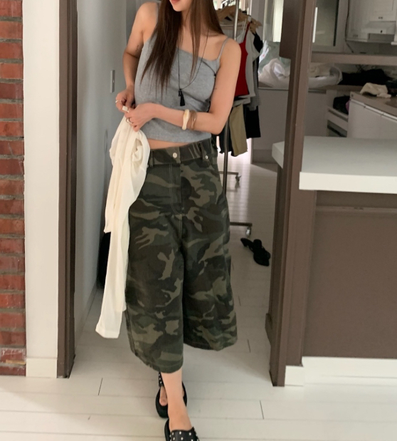 COME OPEN/HAPER東大門實拍女士新品熱賣人氣推薦休閑短褲CMOP/COME OPEN-HAPER短褲