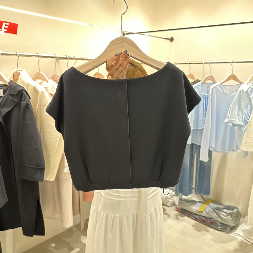 Color B東大門實拍女裝新款真品推薦26春夏職業時尚T恤折扣Color BT恤
