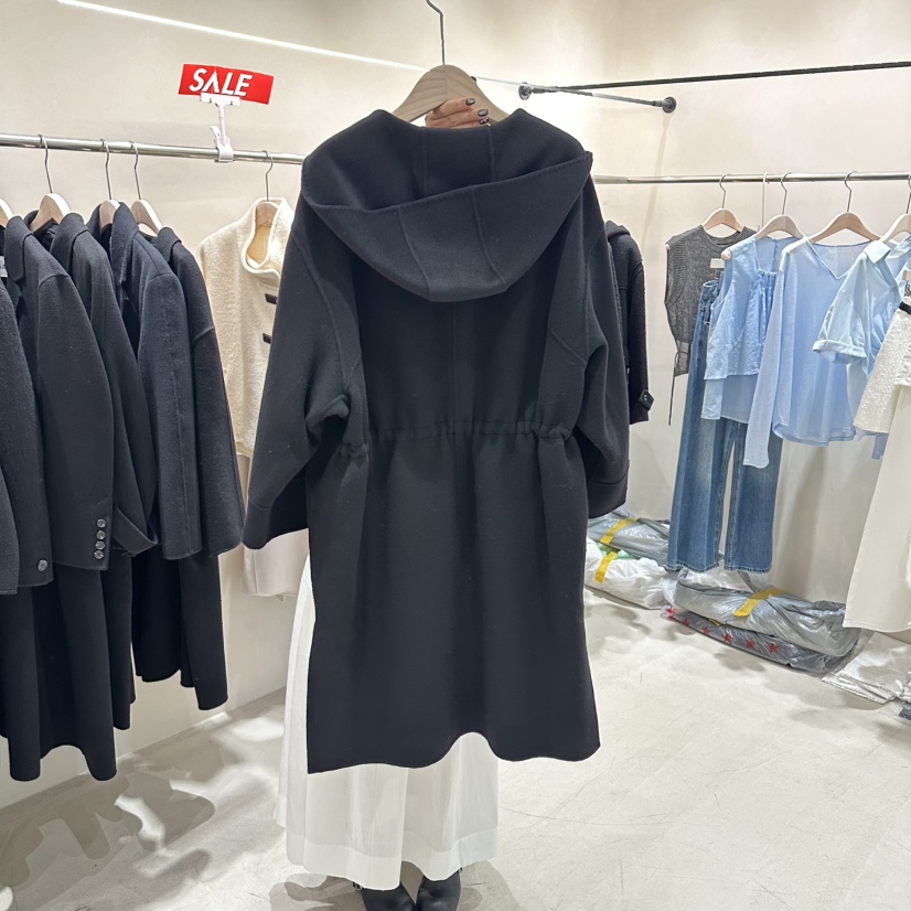 Color B韓國直郵女士新款熱賣人氣26春夏推薦中長款大衣Color B中長款大衣