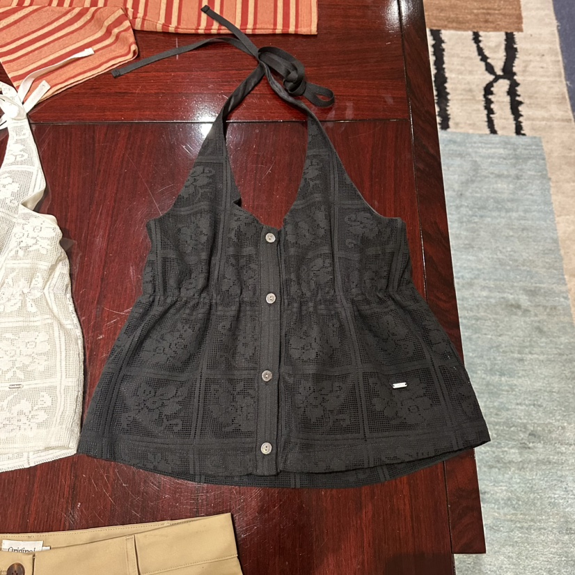 FURE東大門代購女士新品真品人氣休閑熱賣26春夏吊帶背心蕾絲FURE吊帶/背心圖色2