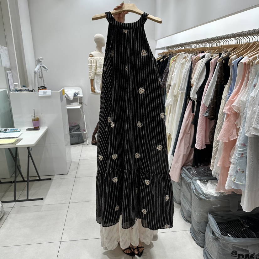 XPARTY韓國代購女裝新品真品時尚推薦熱賣人氣職業連衣裙OPSXPARTY連衣裙圖色2