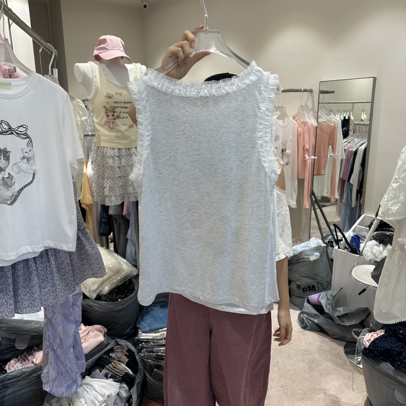 MIMME/LOOKK東大門實拍女士新款真品熱賣推薦吊帶背心無袖MIMME/LOOKK吊帶/背心