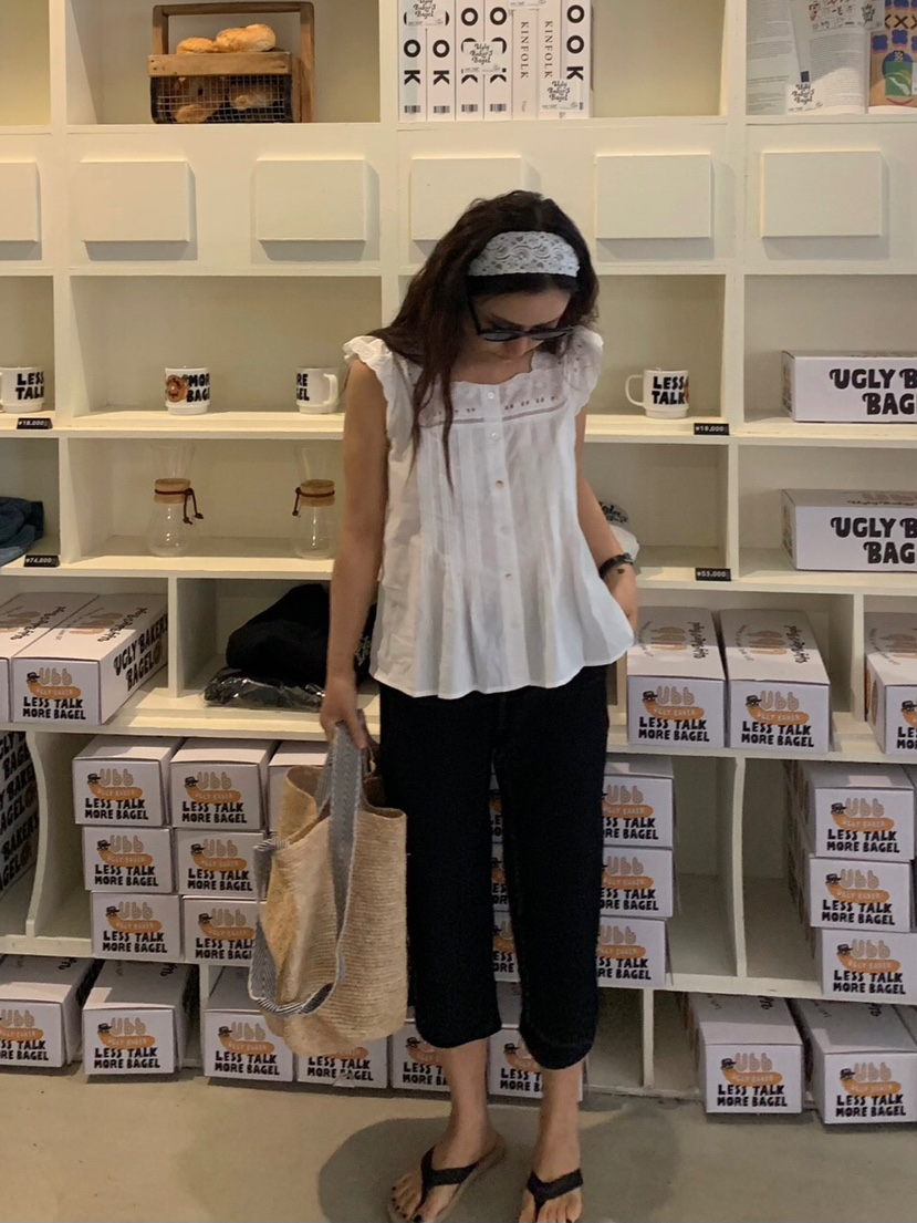 LIKEVAM韓國直郵女裝新品真品人氣時尚熱賣推薦襯衫蕾絲衫LIKEVAM襯衫/蕾絲衫