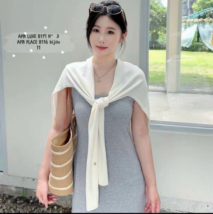 N3東大門代購女士新品職業26春夏熱賣推薦休閑圍巾披肩披肩N3圍巾/披肩