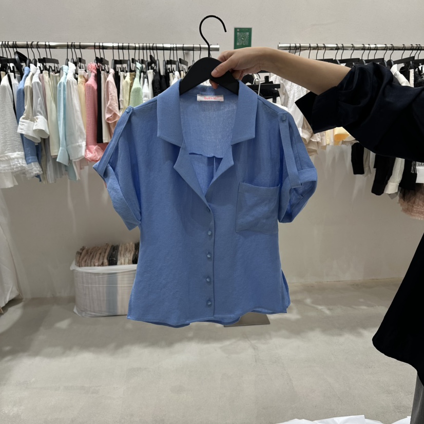 BUBBLE/LOTTIMO韓國直郵女士新款真品人氣26春夏襯衫蕾絲衫BUBBLE/LOTTIMO襯衫/蕾絲衫圖色2