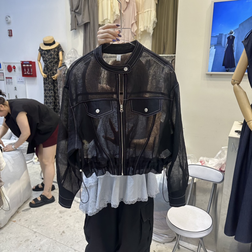 MARIGOLD韓國代購女士新款熱賣時尚推薦真品人氣職業夾克MARIGOLD夾克圖色2