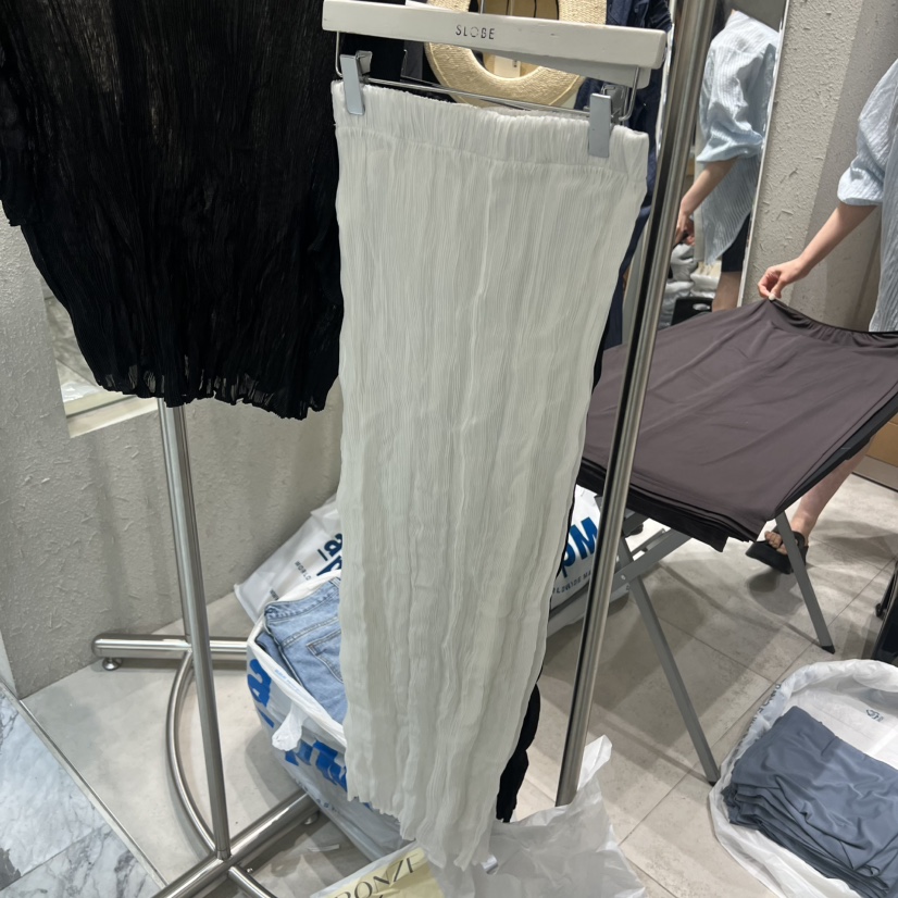 BREEZE東大門代購女裝新款休閑熱賣時尚推薦26春夏長裙條紋BREEZE長裙圖色2