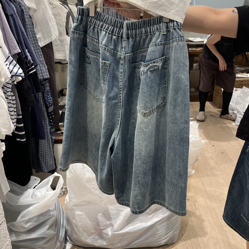 LE JARDINET韓國代購女裝新品推薦休閑26春夏人氣短褲復古LE JARDINET短褲