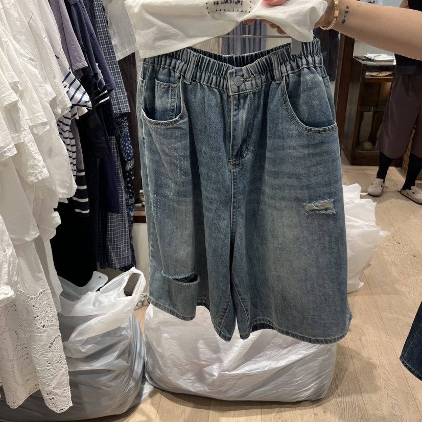LE JARDINET韓國代購女裝新品推薦休閑26春夏人氣短褲復古LE JARDINET短褲圖色1