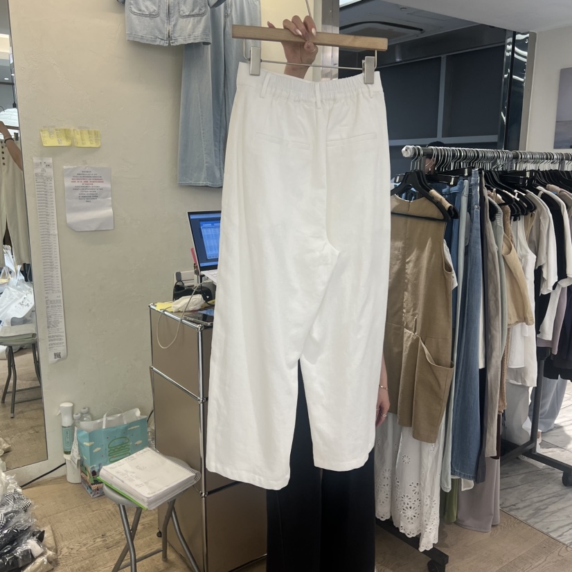 W AND J韓國直郵女裝新品人氣26春夏休閑推薦時尚休閑褲W AND J休閑褲