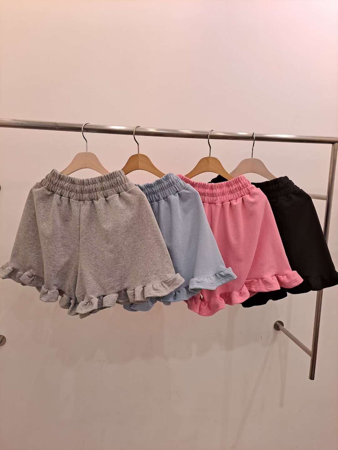 THEGGLLIM東大門代購女士新款人氣熱賣26春夏時尚短褲荷葉邊THEGGLLIM短褲