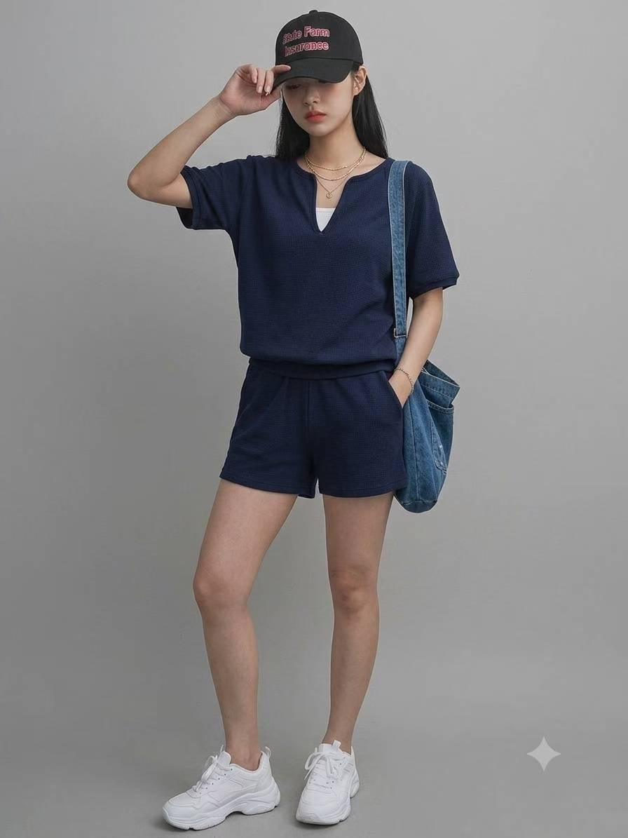 THEGGLLIM東大門實拍女士新款推薦人氣時尚真品休閑套裝套裝THEGGLLIM套裝