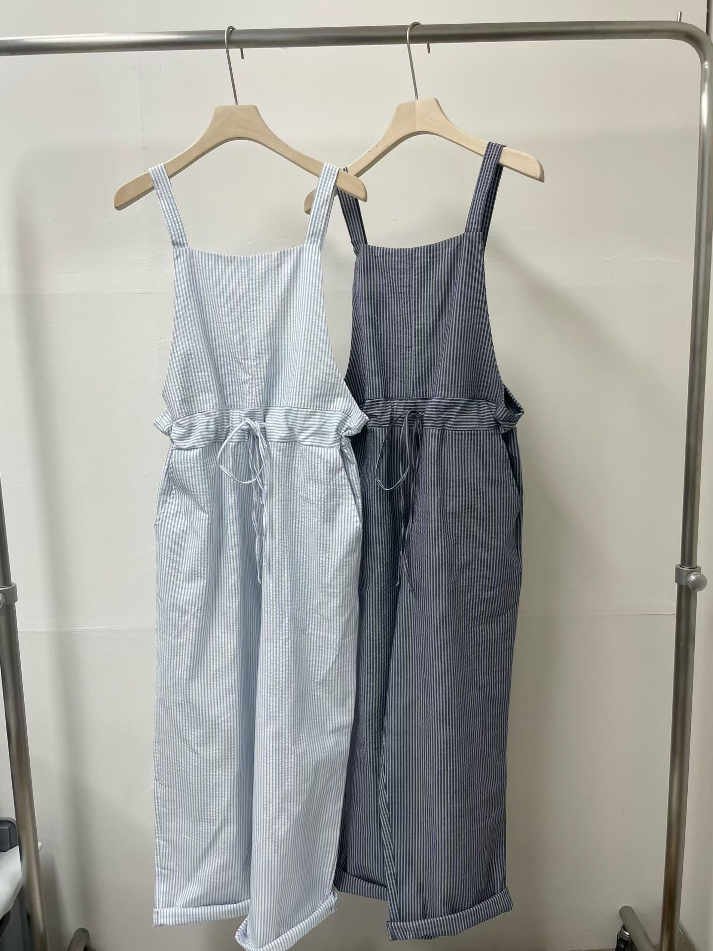 MAYFLOWER東大門直郵女士新品26春夏休閑職業背帶褲不含內搭MAYFLOWER背帶褲圖色1左一色