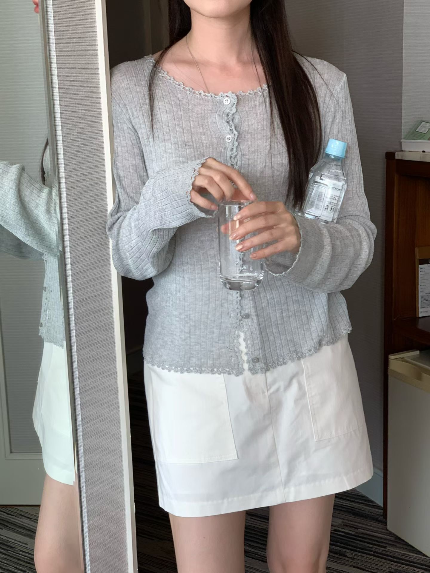 MAYFLOWER韓國直郵女士新款真品熱賣推薦人氣時尚職業短裙MAYFLOWER短裙