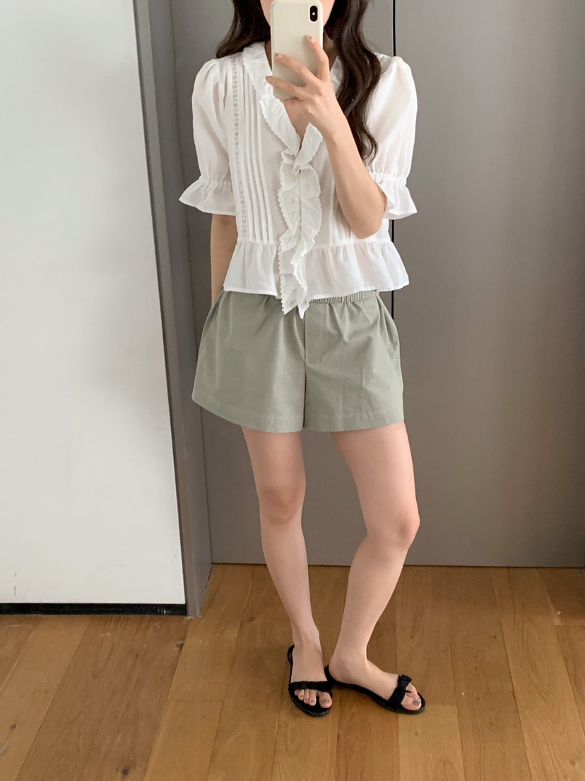 RIETTE韓國直郵女裝新品休閑職業推薦時尚真品26春夏短褲RIETTE短褲