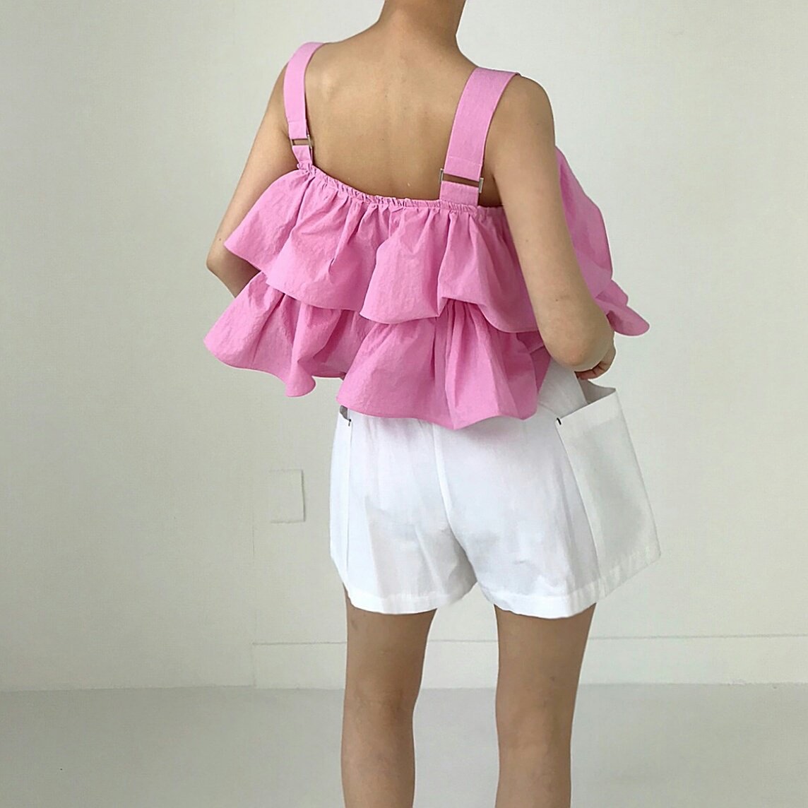 2TWO MOON東大門實拍女裝新品真品時尚職業推薦吊帶背心2TWO MOON吊帶/背心