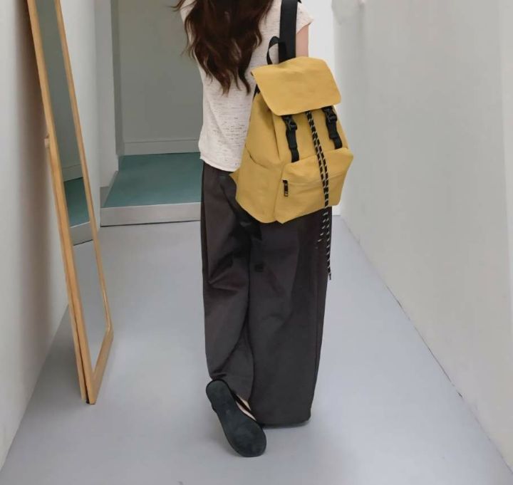 TROUVAILLE韓國代購女裝新品真品人氣時尚26春夏雙肩背包TROUVAILLE雙肩背包