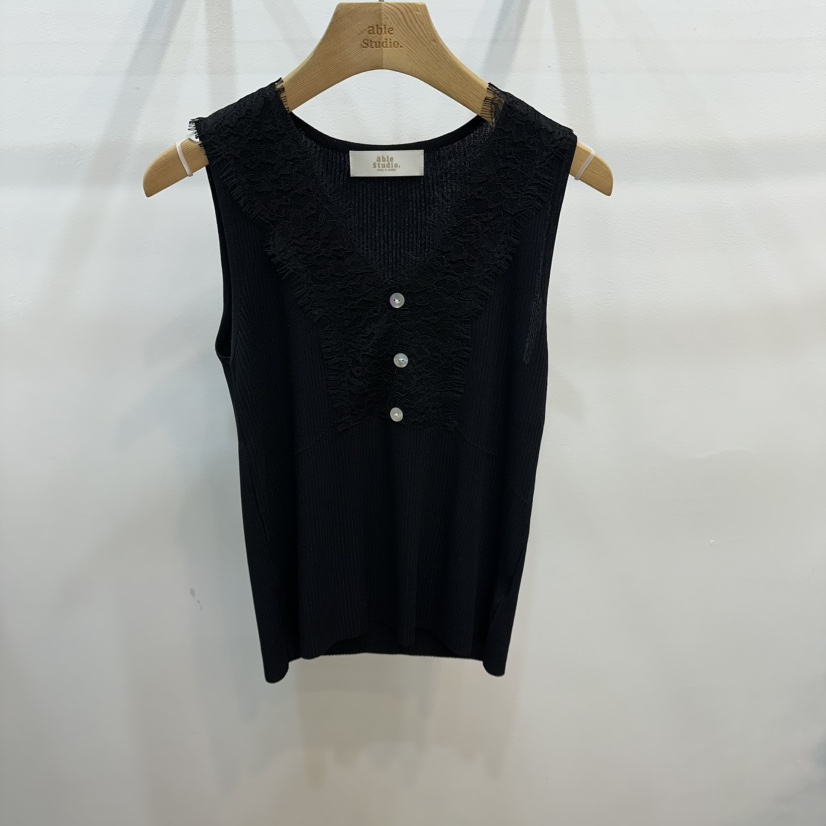 ABLESTUDIO東大門代購女裝新品26春夏推薦真品熱賣吊帶背心ABLESTUDIO吊帶/背心圖色1