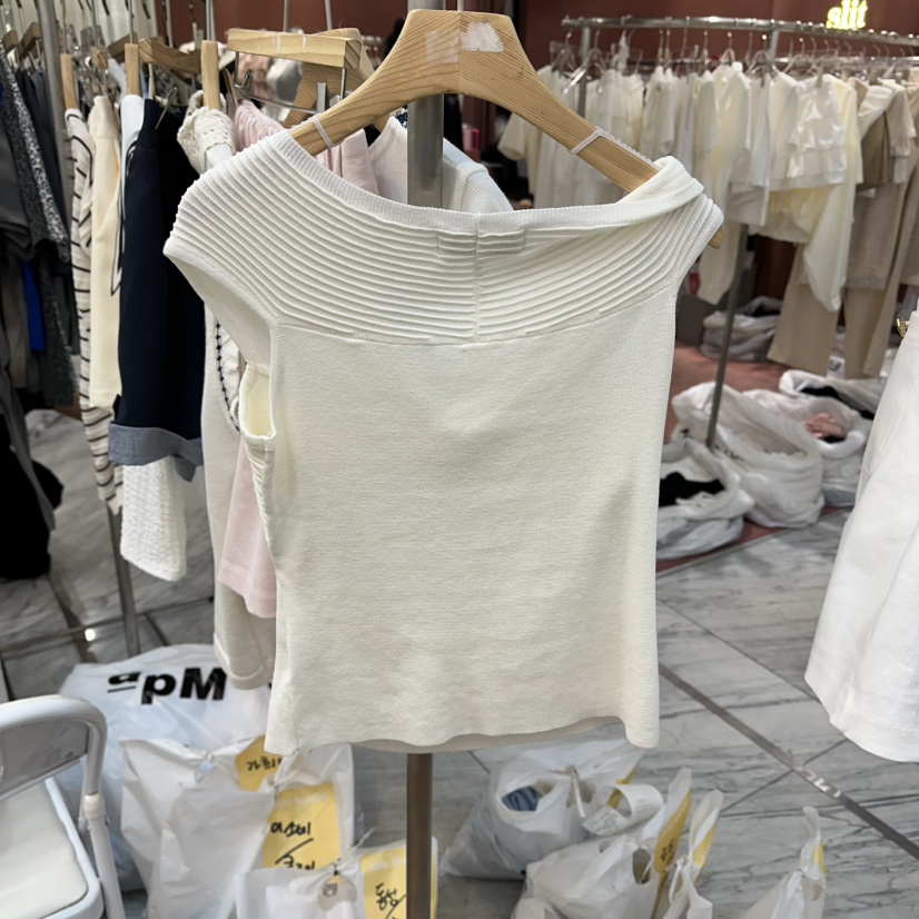 ABLESTUDIO東大門實拍女士新款26春夏推薦真品職業吊帶背心ABLESTUDIO吊帶/背心