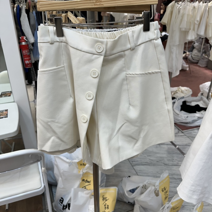 ABLESTUDIO韓國直郵女士新品26春夏時尚推薦熱賣休閑短褲ABLESTUDIO短褲圖色1