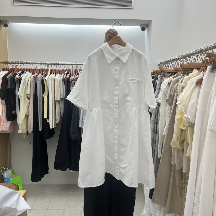 DRESS ROOM東大門實拍女士新款人氣職業時尚休閑熱賣連衣裙DRESS ROOM連衣裙圖色1