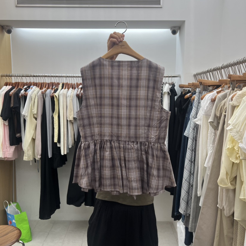 DRESS ROOM東大門實拍女裝新品職業26春夏真品襯衫蕾絲衫DRESS ROOM襯衫/蕾絲衫