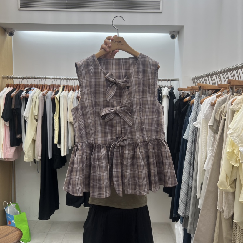 DRESS ROOM東大門實拍女裝新品職業26春夏真品襯衫蕾絲衫DRESS ROOM襯衫/蕾絲衫圖色2