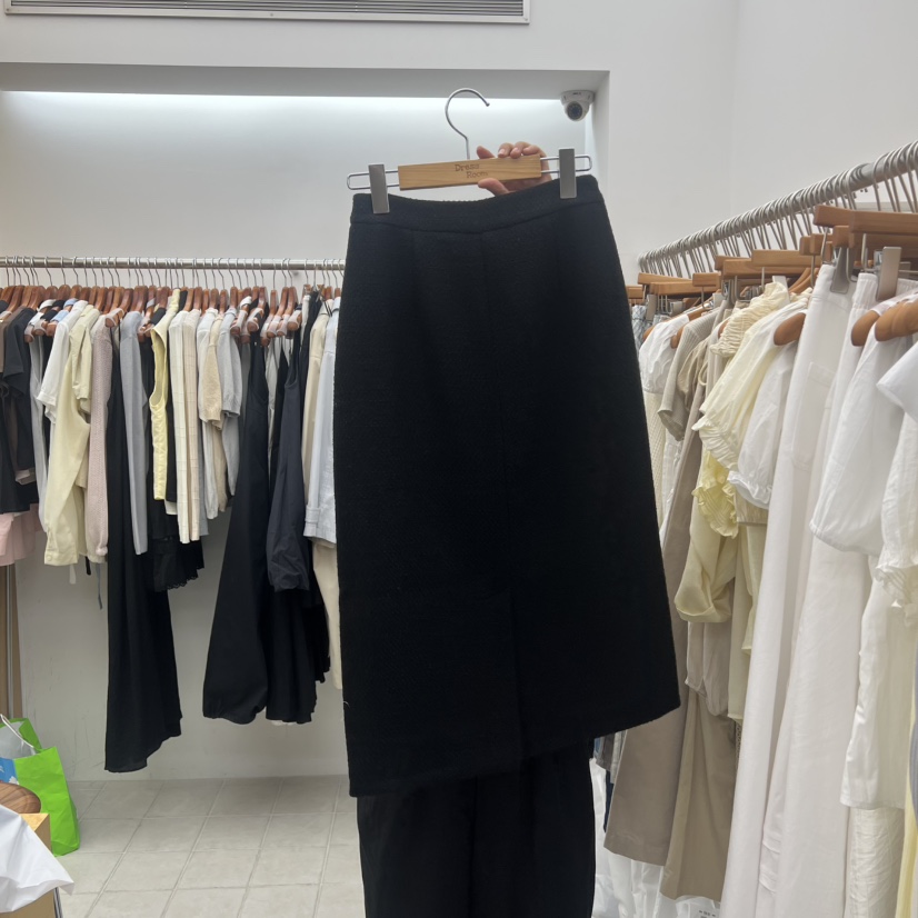 DRESS ROOM韓國代購女士新款真品熱賣職業休閑半身裙中短裙DRESS ROOM半身裙/中短裙