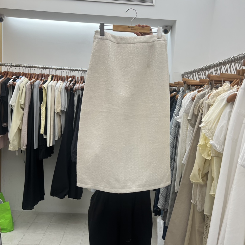 DRESS ROOM韓國代購女士新款真品熱賣職業休閑半身裙中短裙DRESS ROOM半身裙/中短裙圖色1
