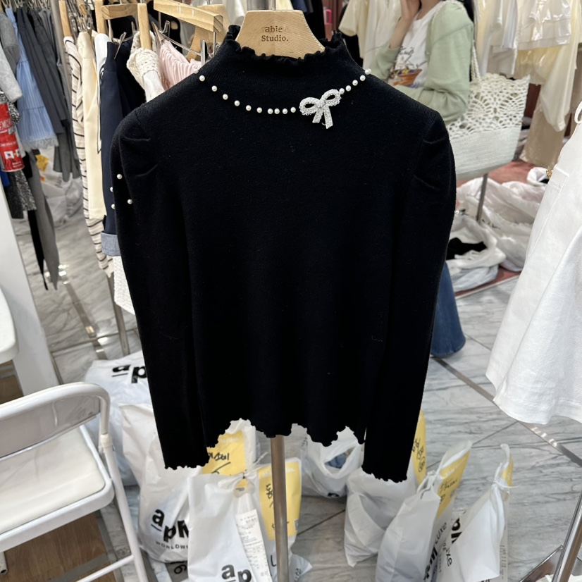 ABLESTUDIO東大門直郵女士新品真品26春夏熱賣人氣針織衫ABLESTUDIO針織衫圖色2