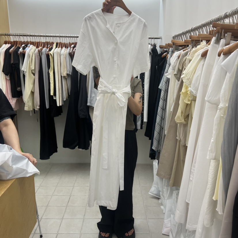 DRESS ROOM韓國代購女士新款人氣職業休閑26春夏熱賣連衣裙DRESS ROOM連衣裙圖色1
