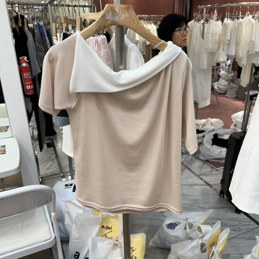 ABLESTUDIO東大門代購女士新品休閑人氣熱賣真品26春夏T恤ABLESTUDIOT恤