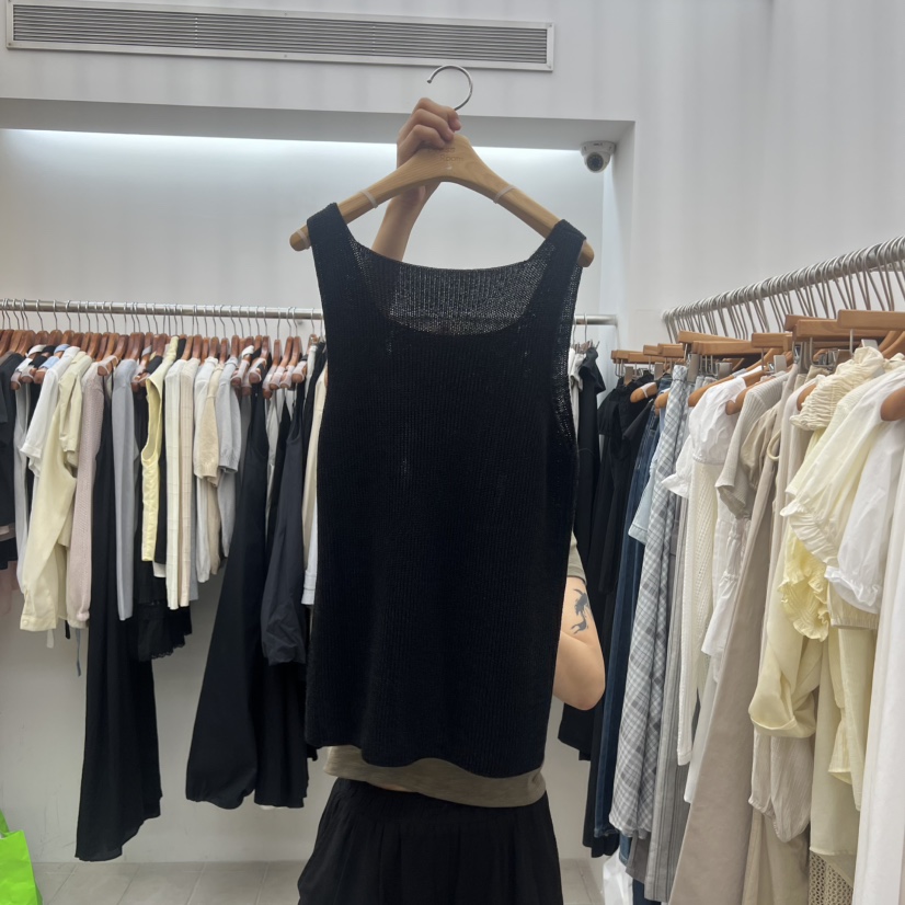 DRESS ROOM東大門直郵女裝新款26春夏時尚真品職業吊帶背心DRESS ROOM吊帶/背心