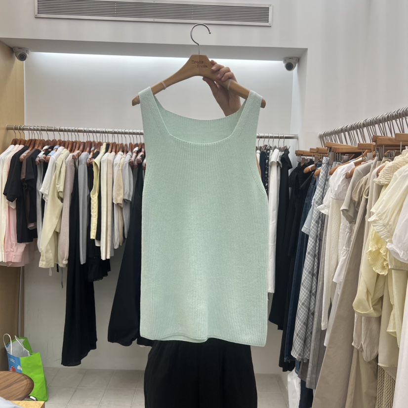 DRESS ROOM東大門直郵女裝新款26春夏時尚真品職業吊帶背心DRESS ROOM吊帶/背心圖色2