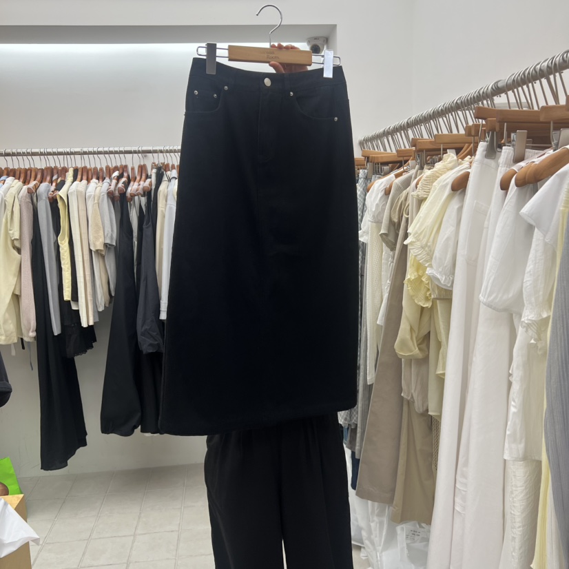 DRESS ROOM東大門代購女士新款時尚人氣休閑熱賣職業長裙DRESS ROOM長裙圖色2