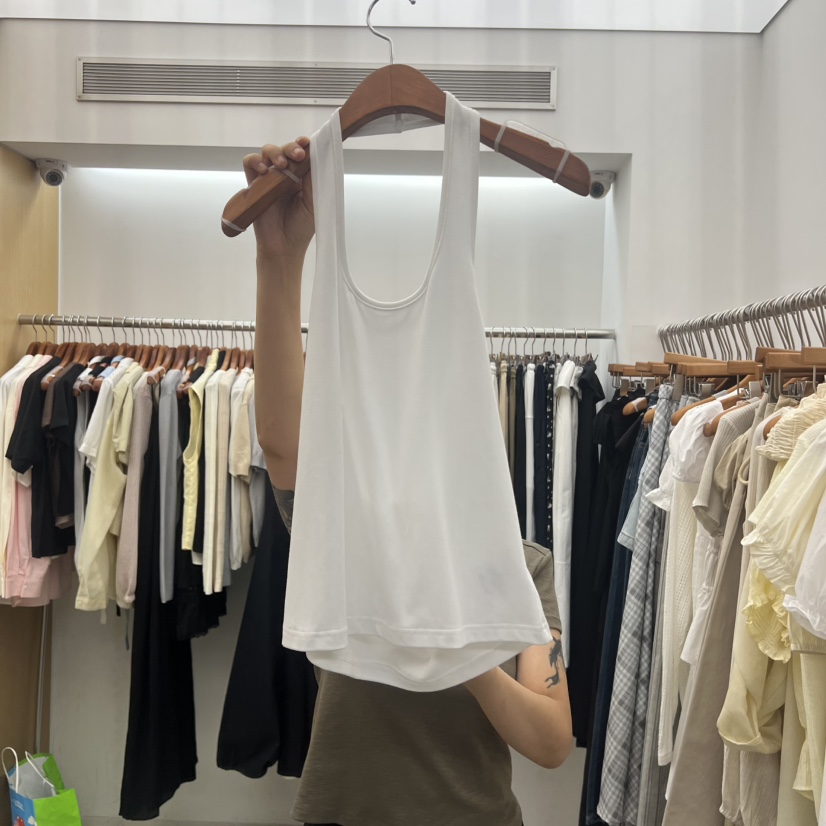 DRESS ROOM韓國直郵女裝新品26春夏真品人氣休閑吊帶背心DRESS ROOM吊帶/背心圖色2