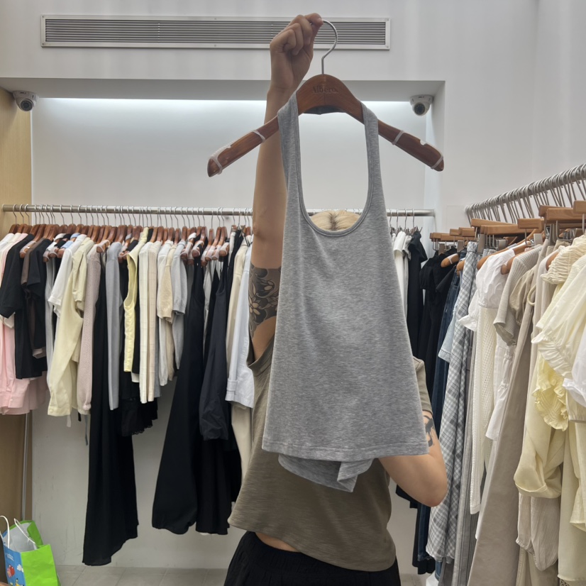 DRESS ROOM韓國直郵女裝新品26春夏真品人氣休閑吊帶背心DRESS ROOM吊帶/背心圖色3