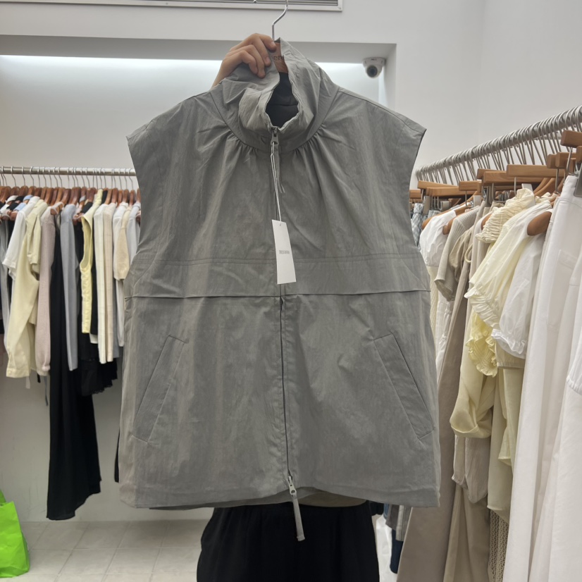DRESS ROOM東大門直郵女裝新品推薦人氣職業真品休閑馬甲DRESS ROOM馬甲圖色1