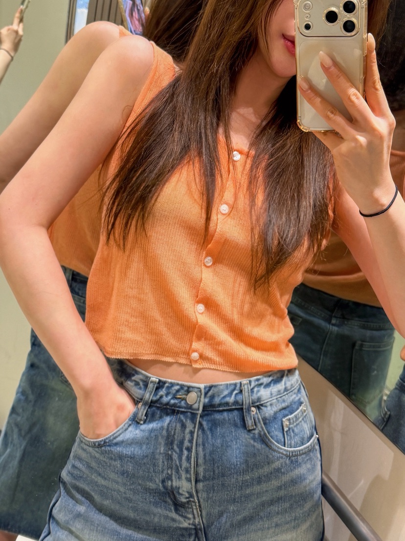 81 MARKET-L韓國代購女裝新品休閑時尚職業真品吊帶背心81 MARKET-L吊帶/背心