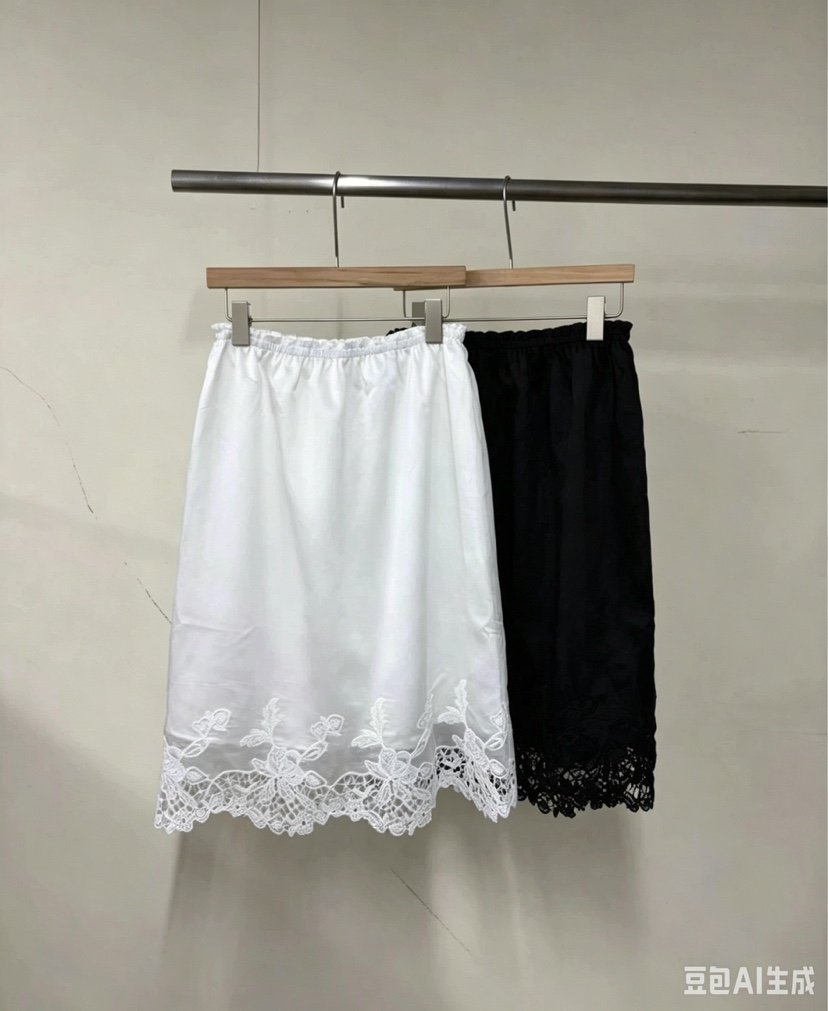 PLATE東大門代購女士新品推薦人氣26春夏半身裙中短裙蕾絲ANOTHER PLATE MOOD WEAR半身裙/中短裙圖色1左一色