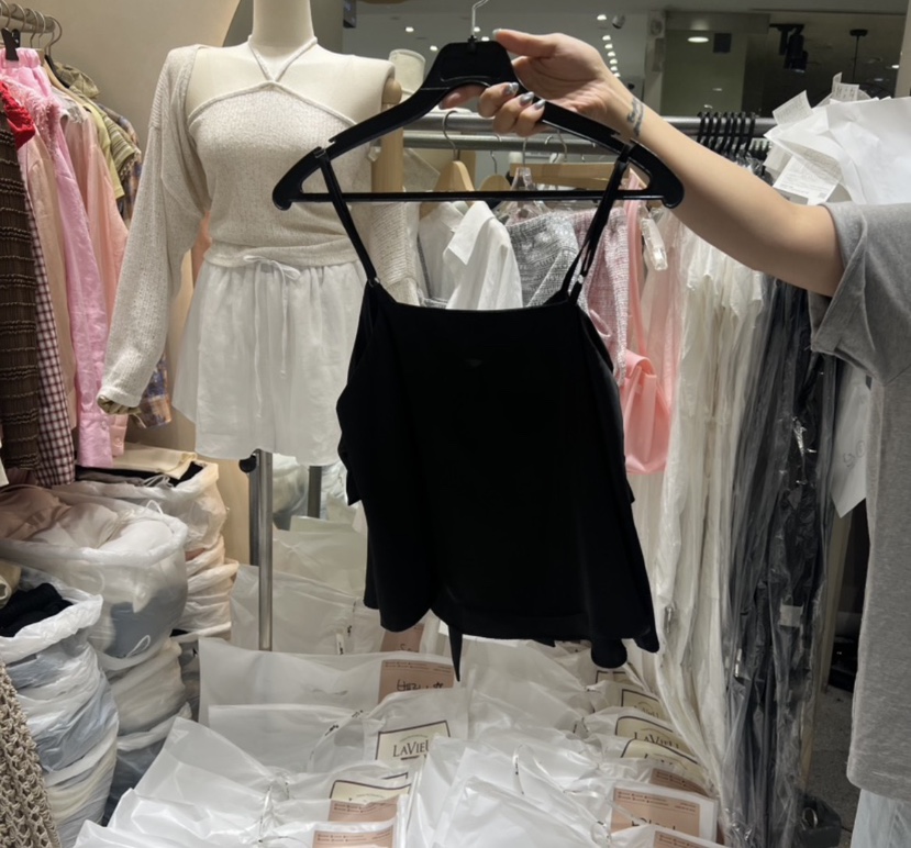LAVIEU韓國代購女裝新品休閑26春夏推薦時尚套裝套裝絲帶LAVIEU套裝