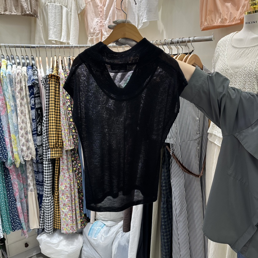 BIKINI韓國代購女士新品熱賣真品26春夏休閑職業吊帶背心BIKINI吊帶/背心