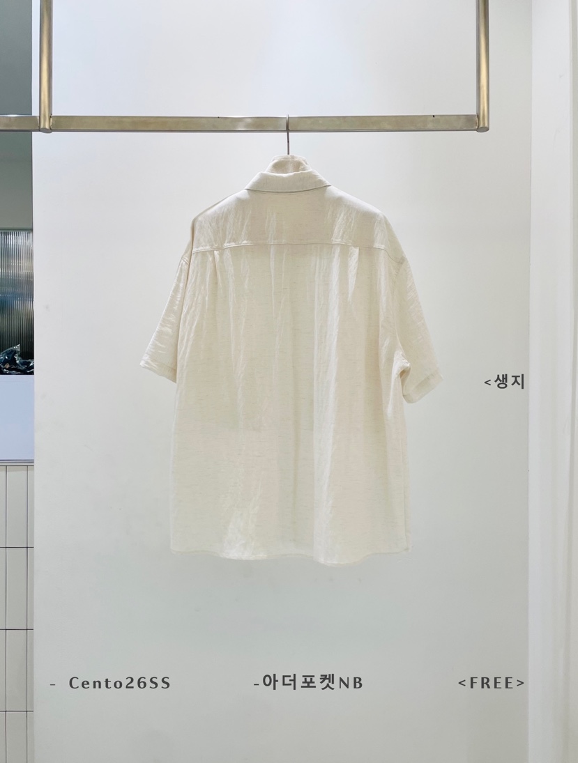 CENTO韓國直郵女裝新款熱賣職業休閑推薦真品襯衫蕾絲衫口袋CENTO襯衫/蕾絲衫