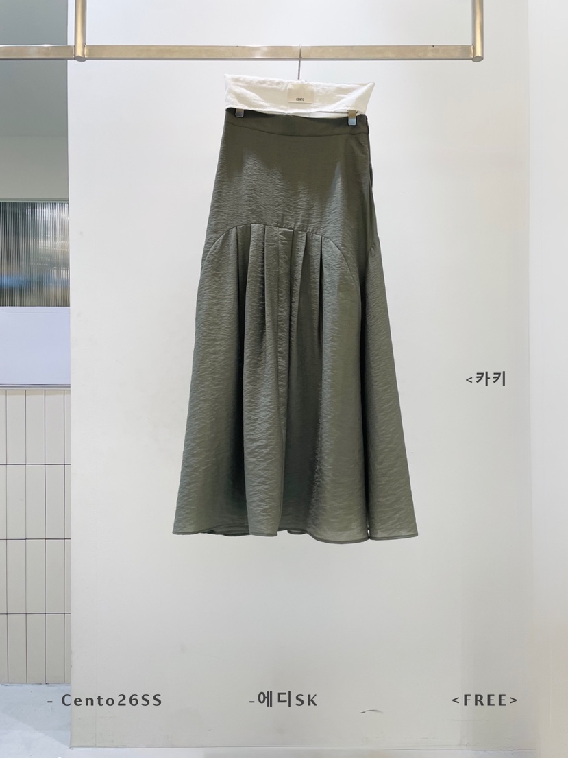 CENTO東大門直郵女裝新品真品人氣職業休閑熱賣26春夏長裙CENTO長裙圖色3