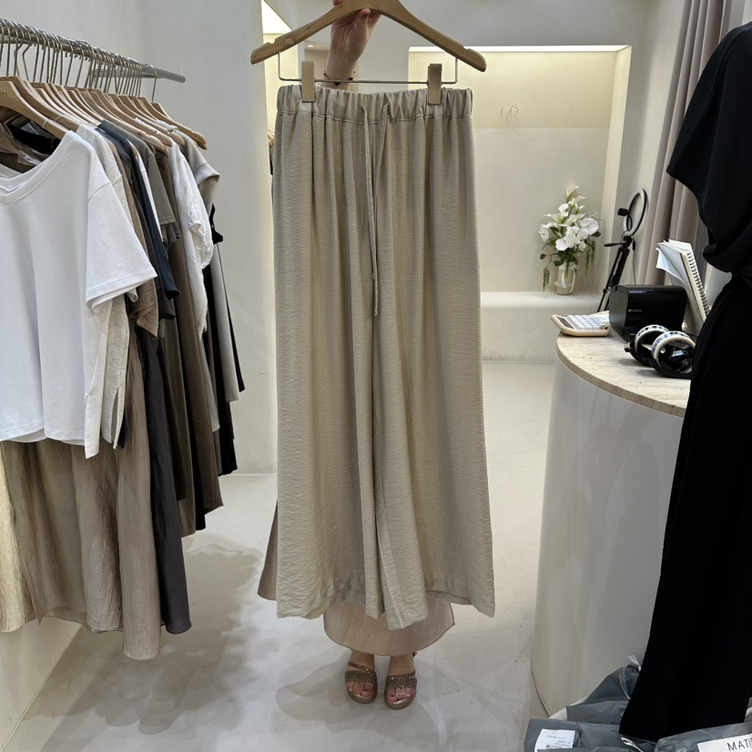MATIERE韓國代購女士新品職業真品26春夏時尚熱賣推薦休閑褲MATIERE休閑褲圖色1