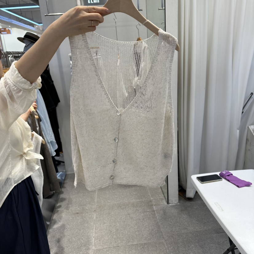 ELAN東大門代購女裝新品真品人氣休閑熱賣推薦26春夏馬甲ELAN馬甲圖色2