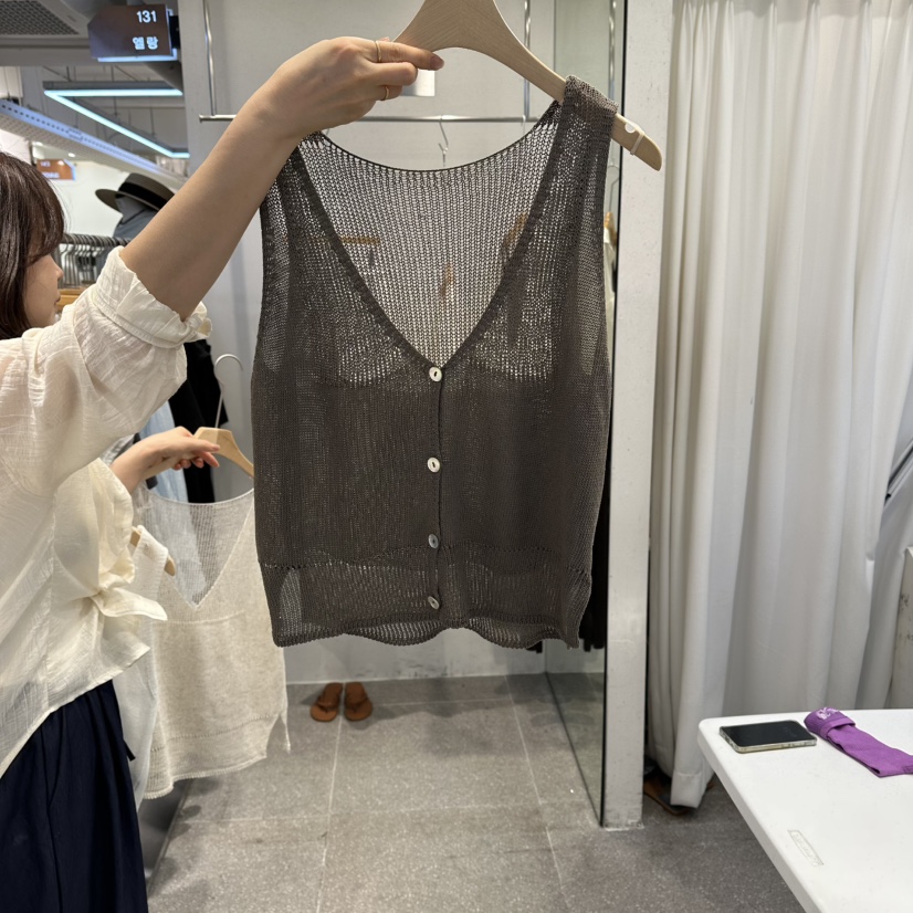ELAN東大門代購女裝新品真品人氣休閑熱賣推薦26春夏馬甲ELAN馬甲圖色3
