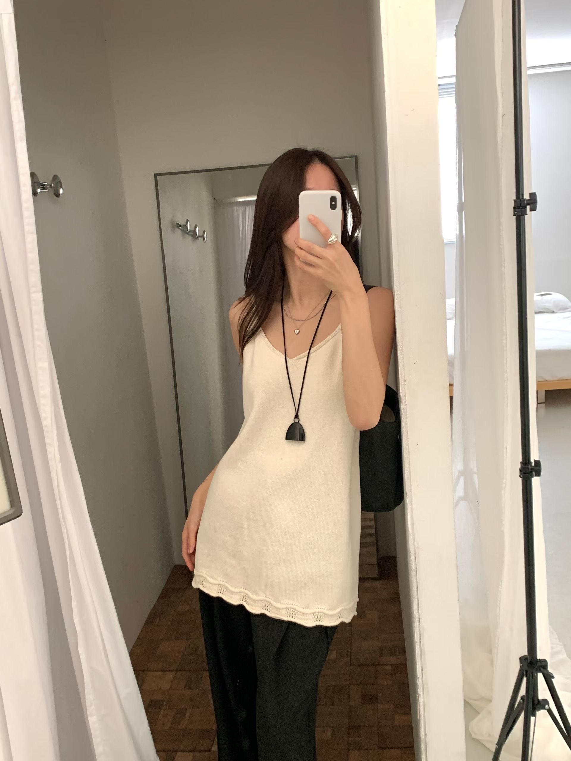 BABY SALON韓國直郵女士新品人氣時尚真品26夏季吊帶背心BABY SALON吊帶/背心