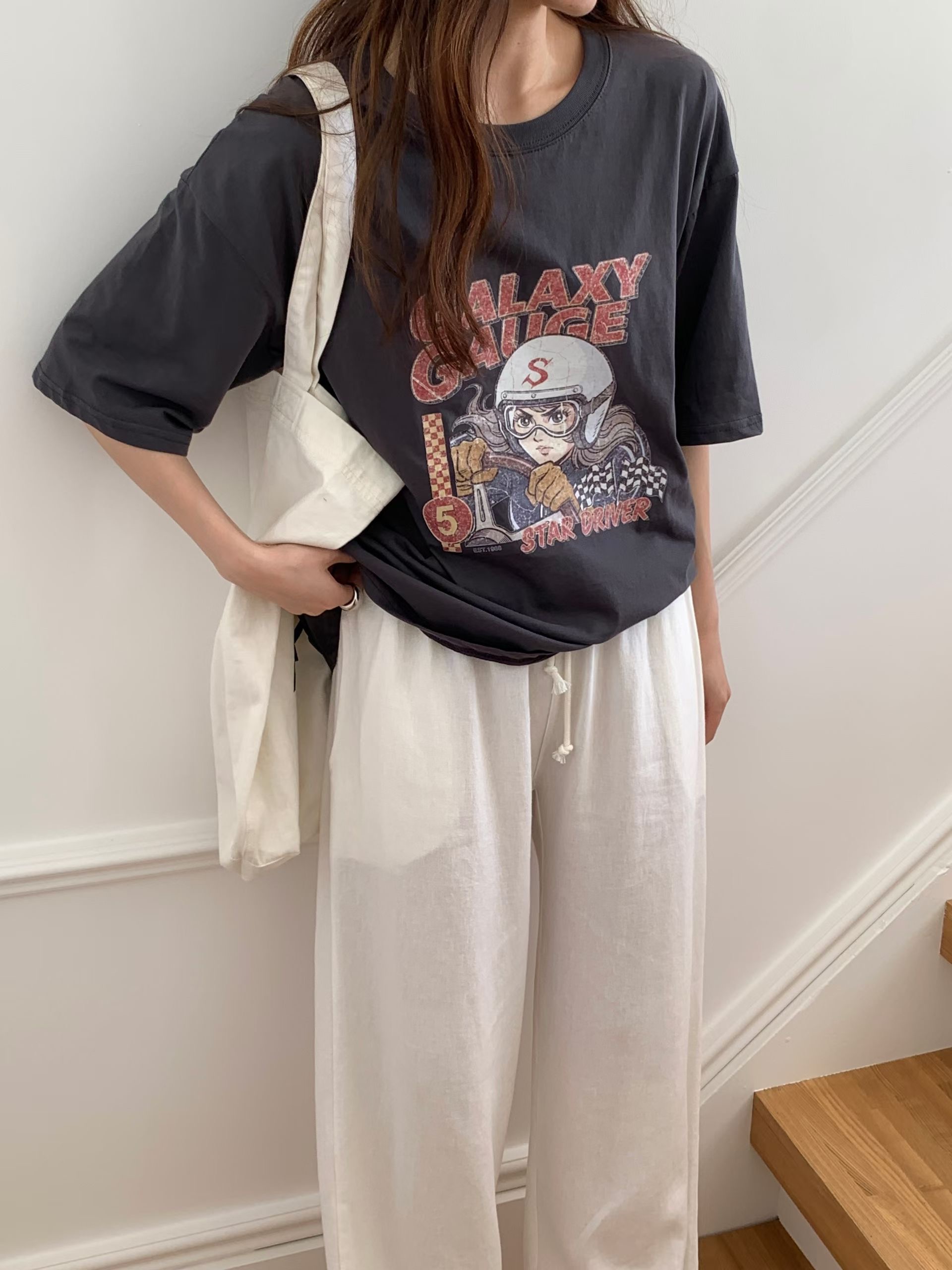 BABY SALON韓國直郵女裝新款26夏季熱賣休閑真品推薦T恤BABY SALONT恤