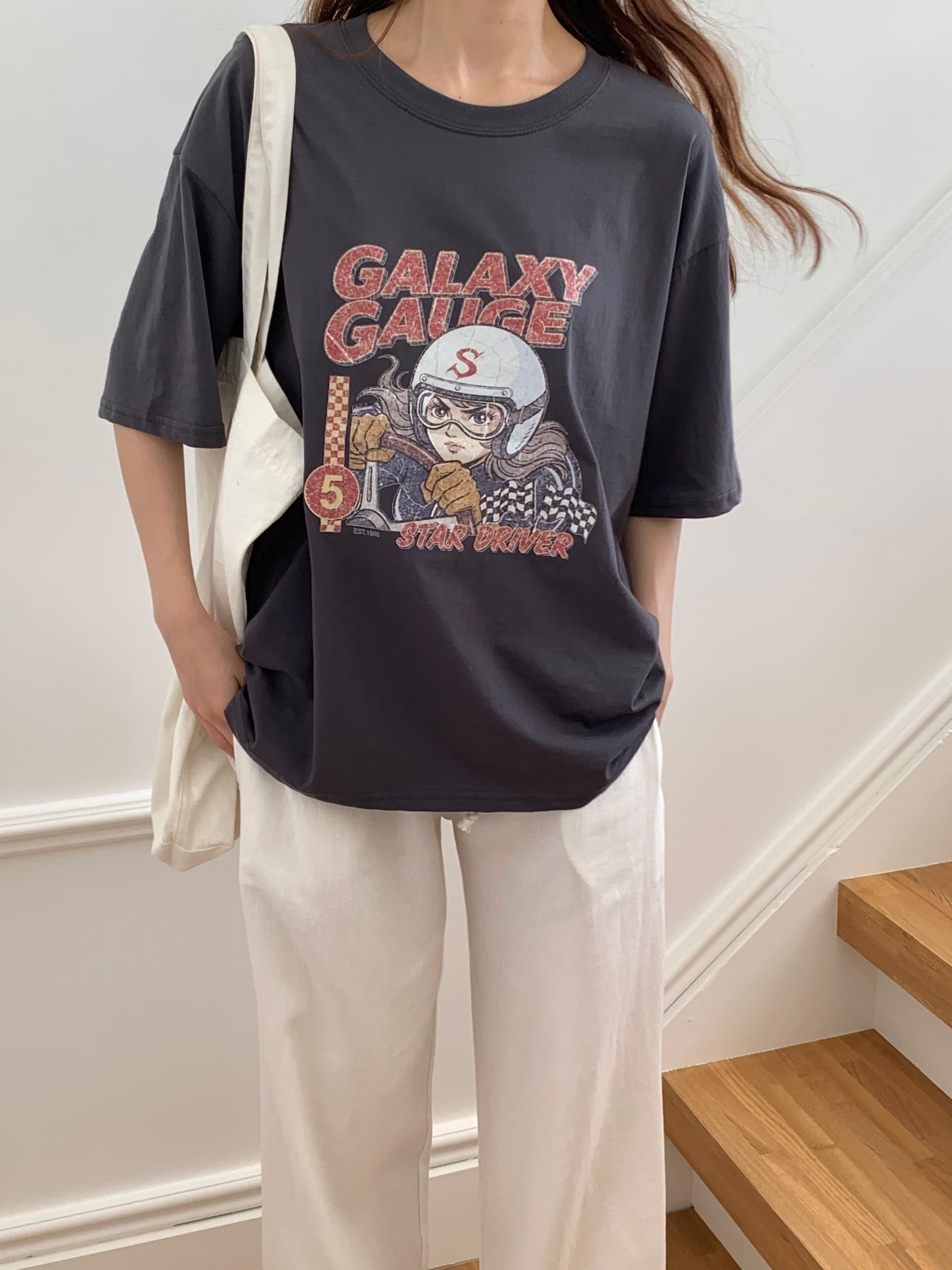 BABY SALON韓國直郵女裝新款26夏季熱賣休閑真品推薦T恤BABY SALONT恤